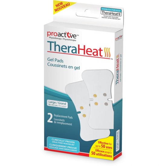 TheraHeat™ TENS and Heat Replacement Gel pads - 2 sizes