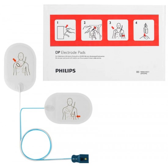  Philips HeartStart FR2+ AED Defibrillator Pads