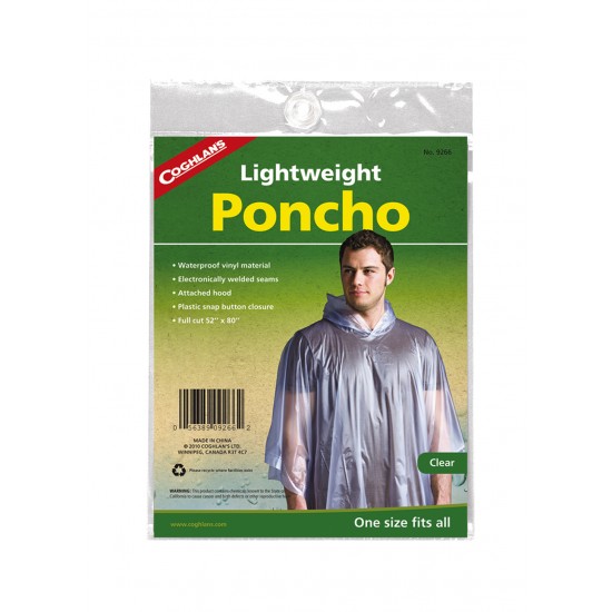 PONCHO - CLEAR