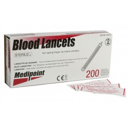 STEEL BLOOD LANCETS 