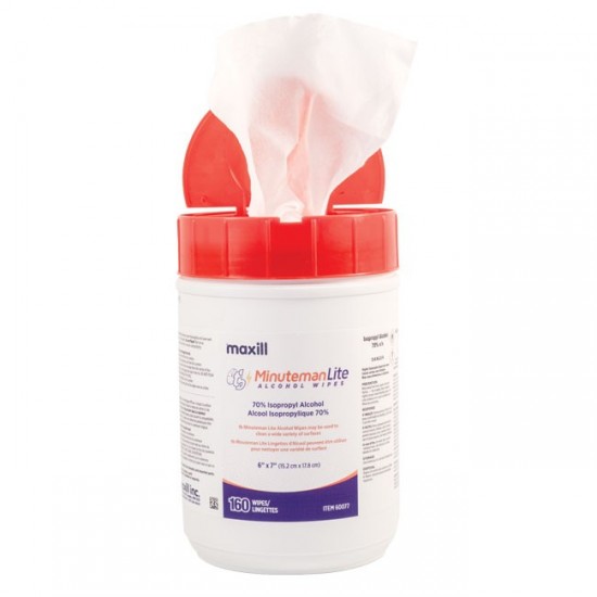 tb Minuteman Lite Alcohol Surface Wipes