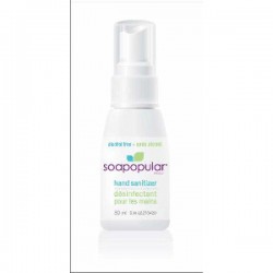 Soapopular Hand Sanitizer Alcohol and Fragrance Free 30ml