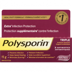 Polysporin Triple Antibiotic Ointment 15g