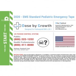 2020 Dose by Growth Pediatric Dosing Chart