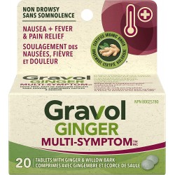 Gravol Ginger Multi-Symptom - 20
