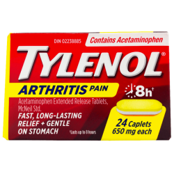 TYLENOL ARTHRITIS 8HR - 24 CAPLETS