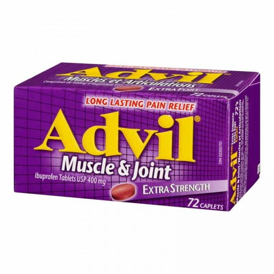 ADVIL EXTRA STRENGTH MUSCLE & JOINT  - 72 CAPLETS
