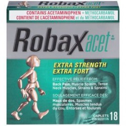ROBAXACET EXTRA STRENGTH CAPLET - 18
