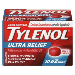 Tylenol Ultra Relief - Tough On Headaches - EZ Tab 20