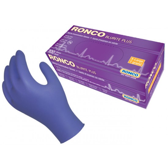 Gloves - Ronco BluRite Plus - 100/box
