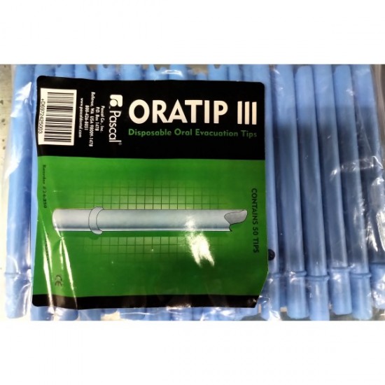 Oratip III Disposable Oral Suction Evacuation Tips