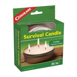 3 Wick survival candle