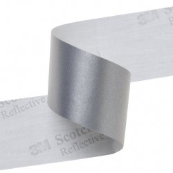 3M™ Scotchlite™ Silver Reflective Sew On Tape