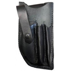 Holster Leather W/Stethoscope Space