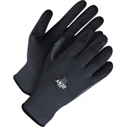 Nitrile coated nylon gloves