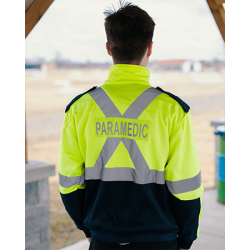 Paramedic Hi-Viz Fleece Jacket - Unisex