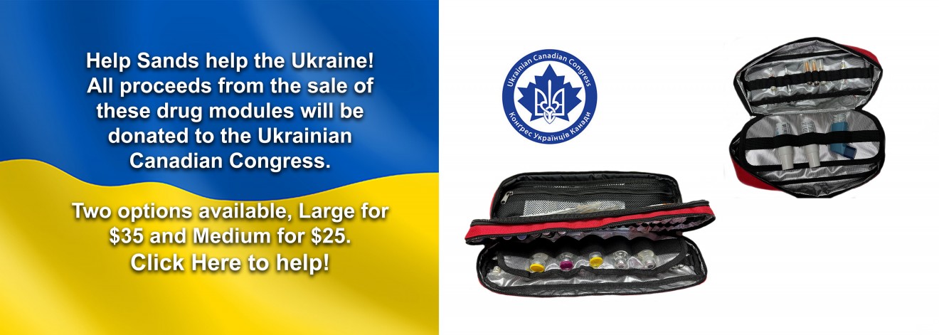 Medical Supplies to Ukraine by Sands Canada